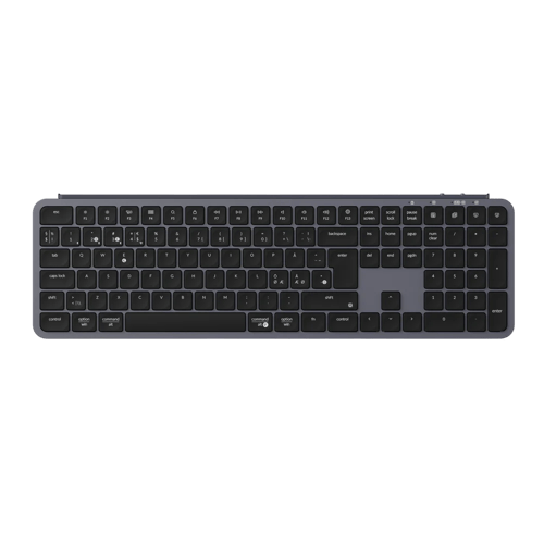 Keychron B6 Pro Ultra-slim Wireless Tri-mode Nordisk Tastatur