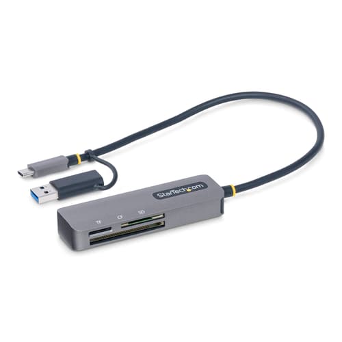 Startech Startech.com Fcreadmicro3v2 Kortinlukija Usb 3.2 Gen 1 (3.1 Gen 1) Type-c Harmaa