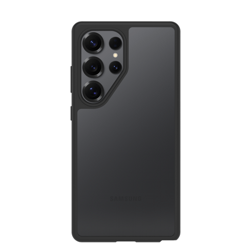Otterbox React Series Samsung Galaxy S25 Ultra Läpinäkyvä, Musta