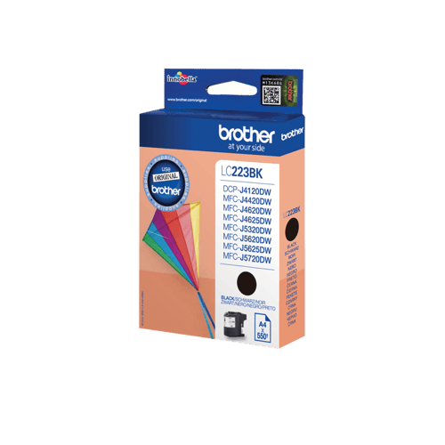 Brother Muste Musta Lc223bk, 550-sheets
