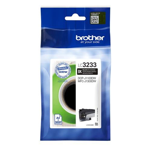 Brother Blæk Sort 3k Lc3233bk - Mfc-j1300