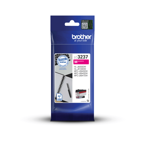 Brother Blæk Magenta Lc-3237m 1.5k