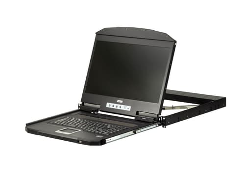 Aten Cl3700nw Telinekonsoli 47 Cm (18.5") 1920 X 1080 Pikseliä Metalli, Muovi Musta 1u