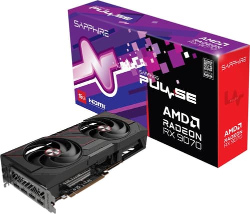 Sapphire Pulse Rx 9070 Gaming Oc 16gb billede