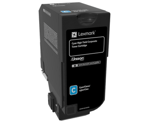 Lexmark 84c2hce Tonerpatron 1 Stykker Original Cyan