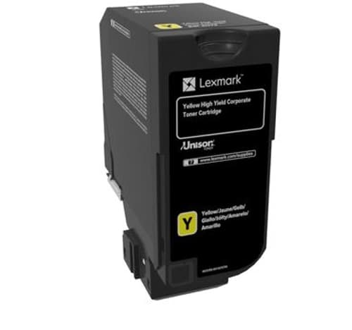 Lexmark 84c2hye Tonerpatron 1 Stykker Original Gult