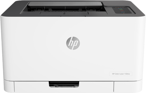 HP Color Laser 150nw - Printer - farve - laser - A4/Legal - 600 x 600 dpi 4 spm (farve) - op til 18 spm - kapacitet: 150 ark - USB 2.0, LAN, Wi-Fi(n)