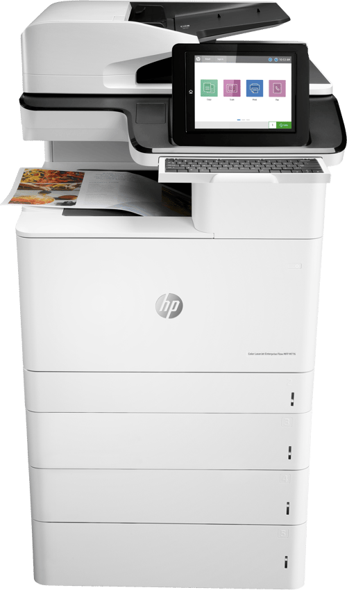 Hp Color Laserjet Enterprise Flow M776z A4 Mfp