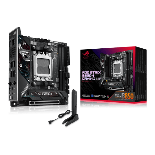 ASUS ROG STRIX B850-I GAMING WIFI Moderkort ASUS ROG STRIX B850-I GAMING WIFI Moderkort