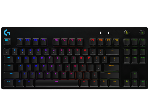 Logitech G Pro Mechanical Gaming Keyboard Ledningsført Logitech Gx Blue Nordisk
