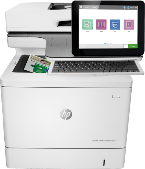 Hp Color Laserjet Enterprise Flow Mfp M578c A4 billede