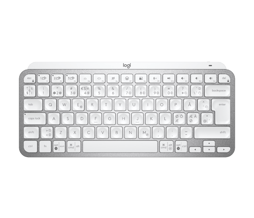 Logitech Mx Keys Mini Trådløs Nordisk billede