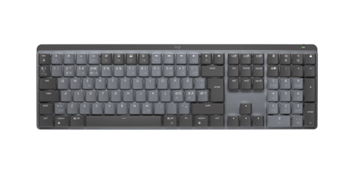 Logitech 920-010755 Tastatur Kontor Rf Trådløs + Bluetooth Qwerty Nordisk Grafit Trådløs Logitech Clicky Nordique, Nordisk
