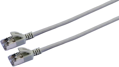 Nettverkskabel Lszh Rj-45 Cat6a 7m Grå