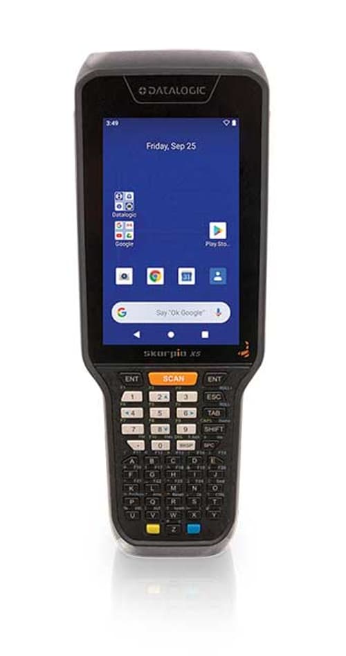 Datalogic Skorpio X5 Håndholdt Mobil Computer 10,9 Cm (4.3 tommer) 800 X 480 Pixel Berøringsskærm 600 G Sort