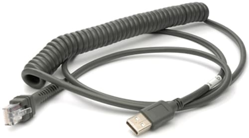 Datalogic Cable Usb Cab-524 Coiled 2.4m
