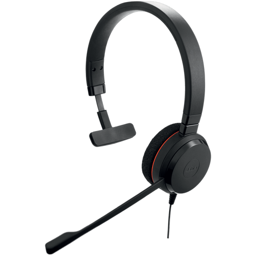 Jabra Evolve 20 Mono Usb-a, Usb-c Uc Sort billede