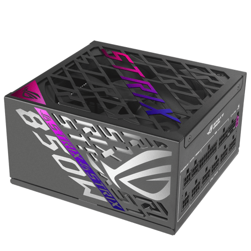 Asus Rog -strix-850p-gaming Strömförsörjningsenheter 850 W 20+4 Pin Atx Atx Svart 850w Atx 80+ Platinum