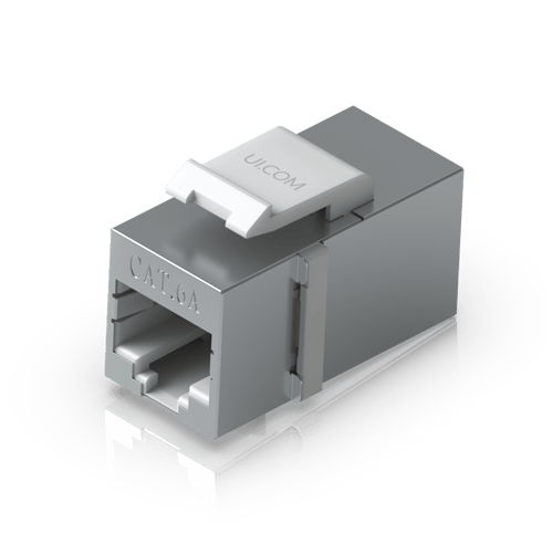 Ubiquiti Keystone Cat6a Rj45 Pass Through 12-pack
