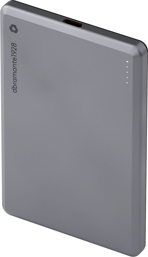 Dbramante1928 Re-charge Magsafe Battery Pack 5000, 19.35mah Grå