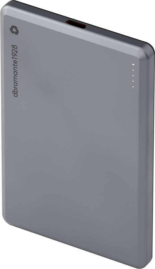 Dbramante1928 Re-charge Magsafe Battery Pack 5000, 19.35mah Harmaa