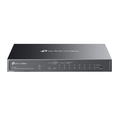 Tp-link Omada Es210gmp Verkkokytkin Hallittu Gigabit Ethernet (10/100/1000) Power Over Ethernet (poe) Musta