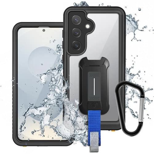 Armor-x Waterproof Case Samsung Galaxy S25 Musta