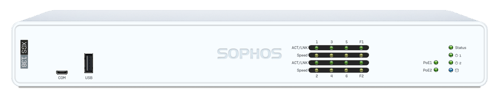 Sophos Xgs 138 Hårdvarubrandväggar 19,1 Gbit/s
