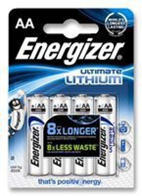 Energizer Akku Ultimate Lithium Aa/lr6 4-pack