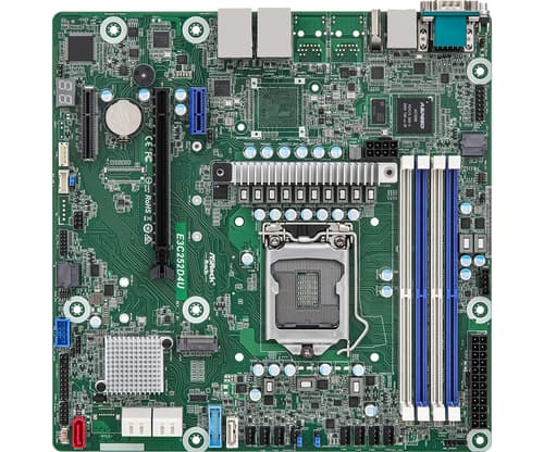 Asrock E3c252d4u Bundkort Intel C252 Lga 1200 (socket H5) Micro Atx Lga 1200 Micro-atx