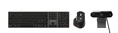 Voxicon Office Prime Kit - Keyboard - Mouse - Webcam Langaton Pohjoismainen