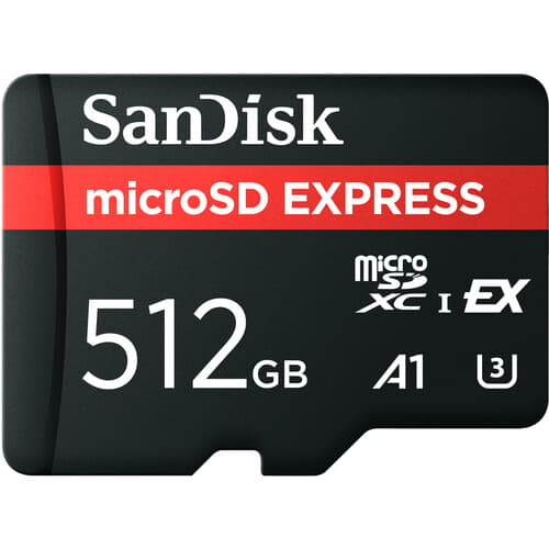 Sandisk Microsd Express 512gb Microsdxc Uhs-i
