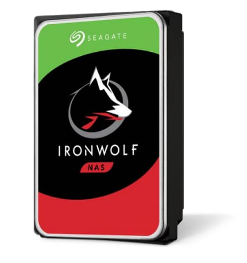Seagate IronWolf ST8000VN004 - Harddisk - 8 TB - intern - 3,5 - SATA 6Gb/s - 7200 rpm - buffer: 256 MB
