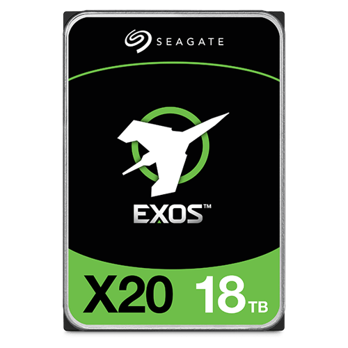 Seagate Exos X20 18tb 512e/4kn 3.5 tommer 7200r/min Sata 6.0 Gbit/s Hdd