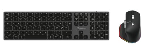 Voxicon Prime Tangentbord Och Mus - Bluetooth Trådlös Nordisk