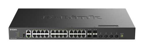 D-link Dxs-3410-32xy Netværksswitch Administreret L3 Fast Ethernet (10/100) Sort
