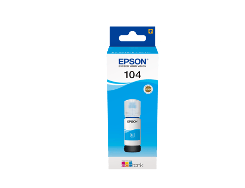 Epson Muste, Syaani, 104, 70 Ml – Et-2710/2704/4750