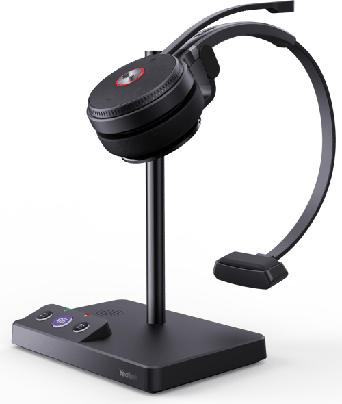 Yealink Wh62 Mono Teams Headset Micro Usb-a Microsoft Teams Svart