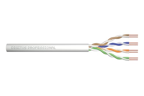 Digitus Acu-4611-305 Nettverkskabel Grå 305 M Cat6 U/utp (utp) Nei Cat 6 305m Grå