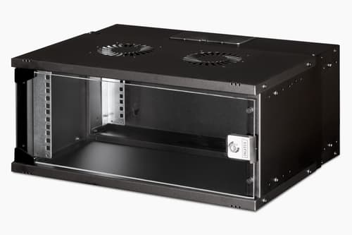 Digitus Dn-49201 Stativ 4u Vægmonteret Stativ Sort billede