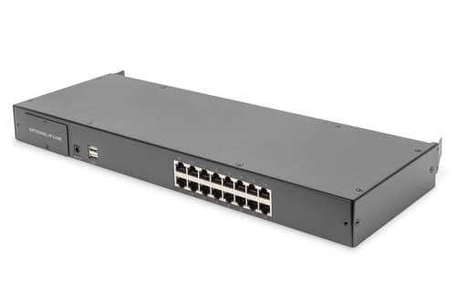 Digitus Ds-72217 Kvm-kytkin Telineasennus Musta