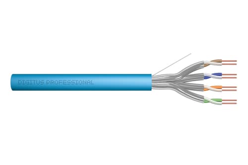 Digitus Dk-1623-a-vh-1 Nettverkskabel Blå 100 M Cat6a U/ftp (stp) Nei Cat 6a 100m Blå