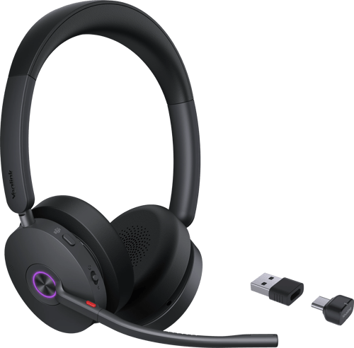 Yealink Bh74 Usb-a, Usb-c Microsoft Teams Svart