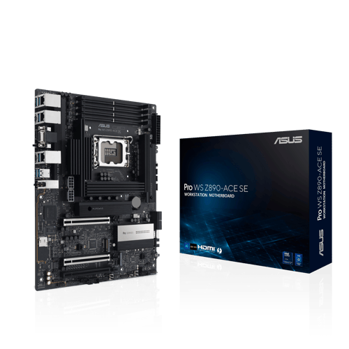Asus Pro Ws Z890-ace Se Lga 1851 Atx Bundkort billede