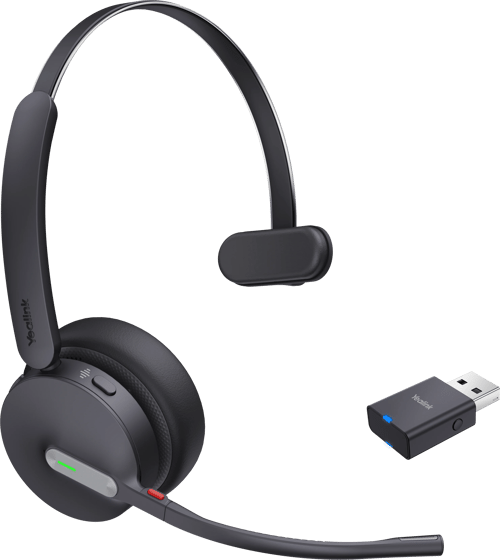 Yealink Wh64 Hybrid Mono Usb-a Uc Sort billede