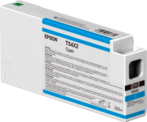 Epson Cyan Blæk T54x200 Ultrachrome Hdx/hd 350ml