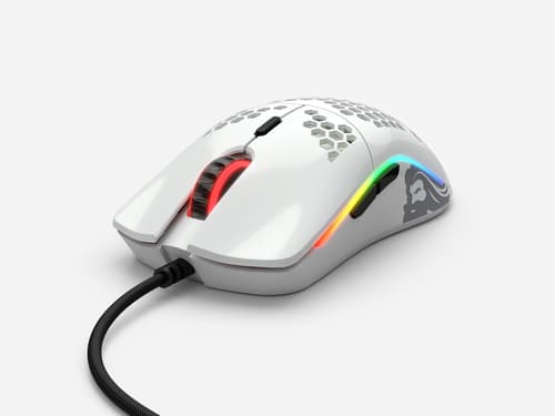 Glorious Model O Gaming-mouse - glossy-White Mus - GEEKD.dk