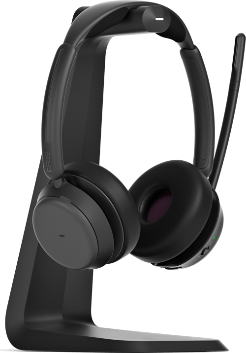 Epos Impact 1061t Anc Incl Charging Stand Stereo Microsoft Teams Musta