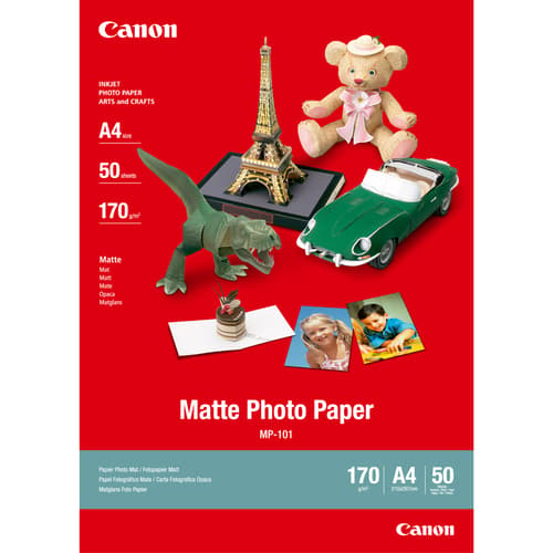 Canon Papir Photo Mattert Mp-101 A4 50-ark 170g