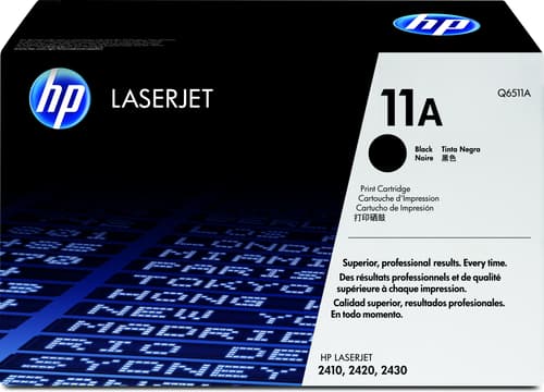 Hp Toner Sort 6k - Q6511a billede